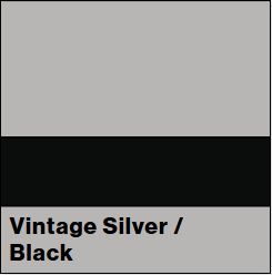 Vintage Silver/Black ULTRAMATTES FRONT 1/16IN - Rowmark UltraMattes Front Engravable